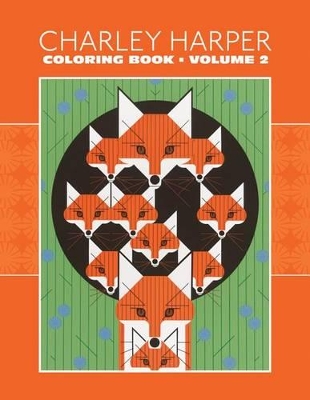 Book cover for Charley Harper Volume II Colouring Book