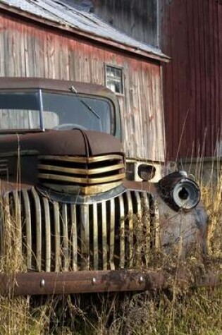 Cover of Vintage Old Truck by a Barn Journal