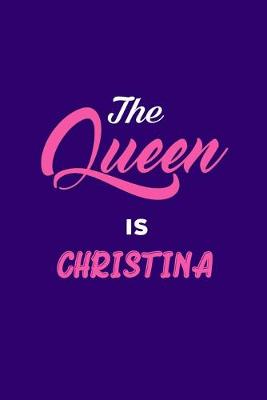 Book cover for The Queen is Christina, Little Women