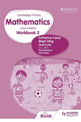 Cover of Cambridge Primary Mathematics Workbook 2 Second Edition