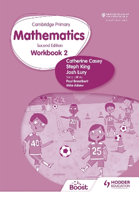Book cover for Cambridge Primary Mathematics Workbook 2 Second Edition