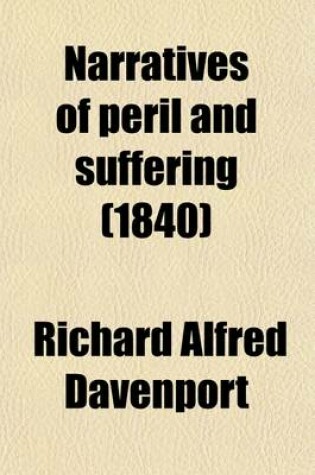 Cover of Narratives of Peril and Suffering (Volume 1)