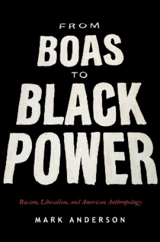 Cover of From Boas to Black Power