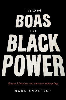 Book cover for From Boas to Black Power