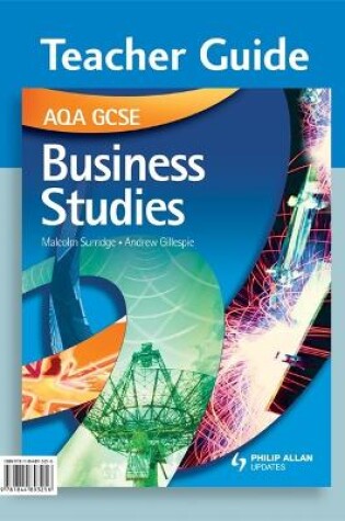 Cover of AQA GCSE Business Studies Teacher Guide + CD-ROM