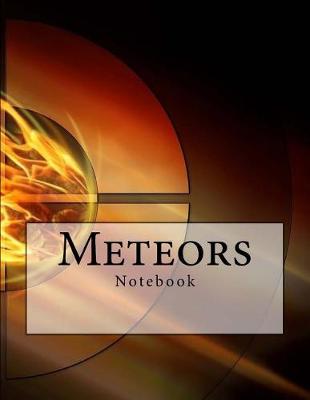 Book cover for Meteors Notebook