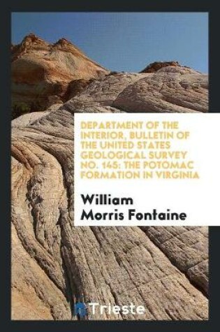 Cover of Department of the Interior, Bulletin of the United States Geological Survey No. 145