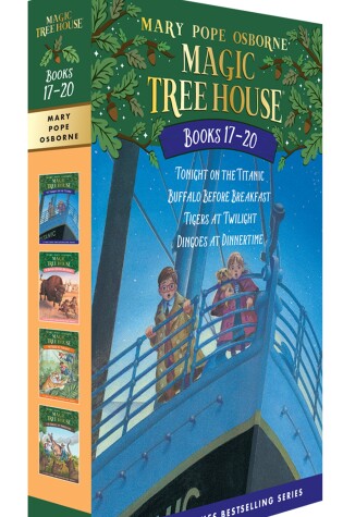 Cover of Magic Tree House Books 17-20 Boxed Set