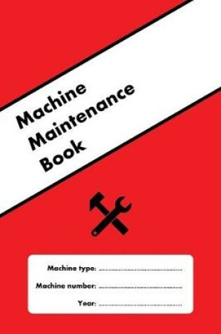 Cover of Machine Maintenance Book