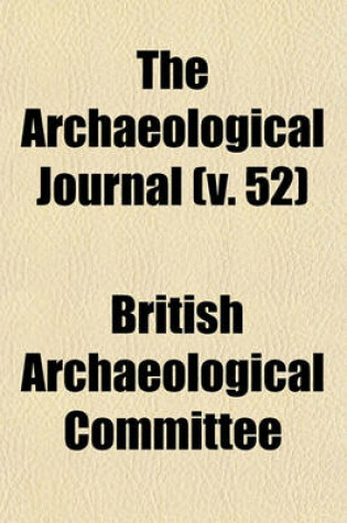 Cover of The Archaeological Journal (V. 52)