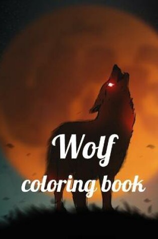 Cover of Wolf coloring book