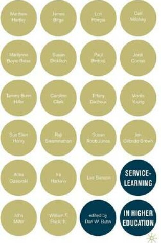 Cover of Service-Learning in Higher Education: Critical Issues and Directions