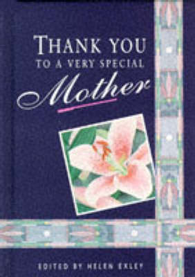 Book cover for Thank You to a Very Special Mother