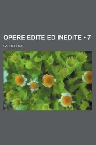 Cover of Opere Edite Ed Inedite (7)