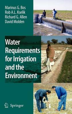 Book cover for Water Requirements for Irrigation and the Environment