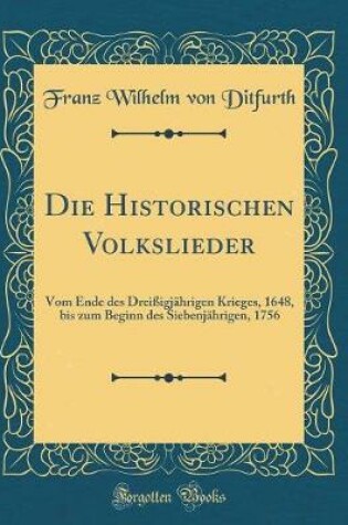 Cover of Die Historischen Volkslieder