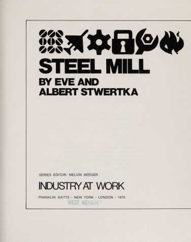 Book cover for Steel Mill