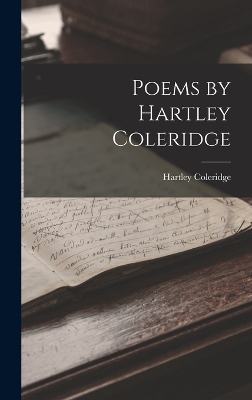 Book cover for Poems by Hartley Coleridge