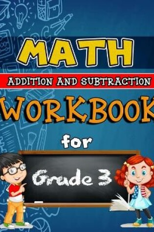 Cover of Math Workbook for Grade 3 - Addition and Subtraction