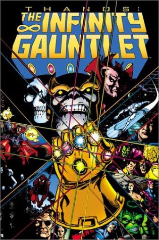 Book cover for The Infinity Gauntlet