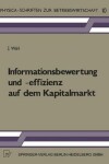 Book cover for Informationsbewertung und -effizienz auf dem Kapitalmarkt