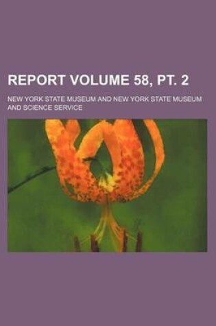 Cover of Report Volume 58, PT. 2