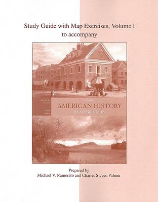 Cover of Study Guide with Map Exercises to Accompany American History: A Survey, Volume 1