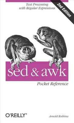 Cover of sed and awk Pocket Reference