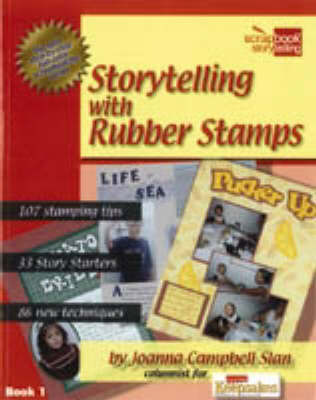 Book cover for Storytelling with Rubber Stamps