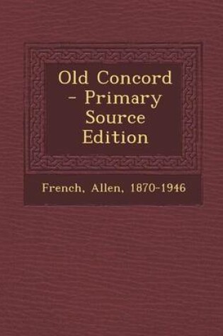 Cover of Old Concord