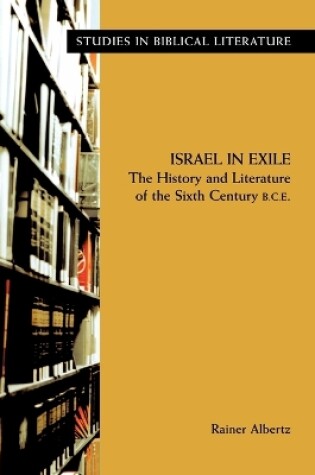 Cover of Israel in Exile