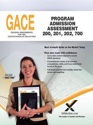 Book cover for Gace Program Admission Assessment 200, 201, 202, 700