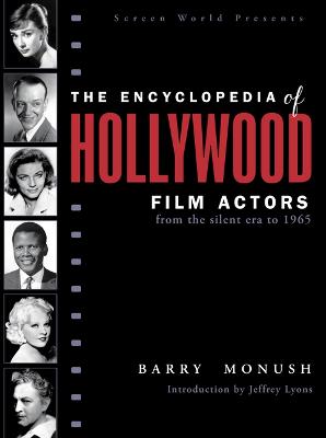 Book cover for The Encyclopedia of Hollywood Film Actors