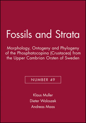 Cover of Morphology, Ontogeny and Phylogeny of the Phosphatocopina (Crustacea) from the Upper Cambrian Orsten of Sweden