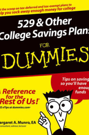 Cover of 529 and Other College Savings Plans for Dummies