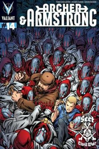 Cover of Archer & Armstrong (2012) Issue 14
