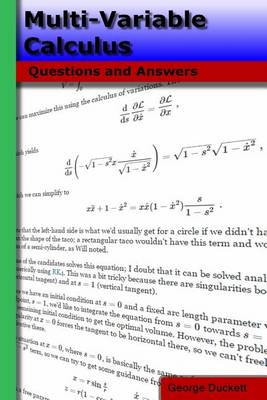 Book cover for Multi Variable Calculus