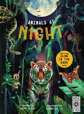Book cover for Glow in the Dark: Animals at Night