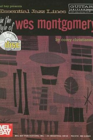 Cover of Essential Jazz Lines in the Style of Wes Montgomery