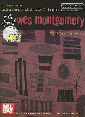 Book cover for Essential Jazz Lines in the Style of Wes Montgomery