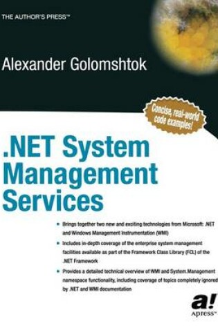 Cover of .Net System Management Services