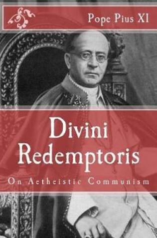 Cover of Divini Redemptoris