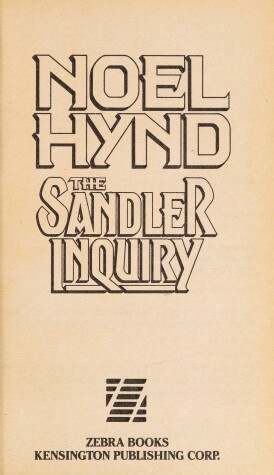 Book cover for Sandler Inquiry/The