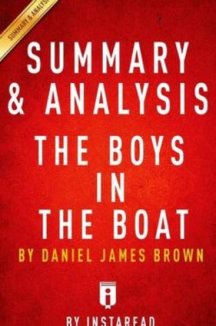 Cover of Summary & Analysis - The Boys in the Boat by Daniel James Brown