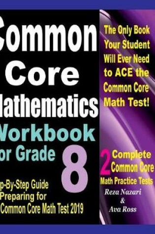 Cover of Common Core Mathematics Workbook For Grade 8