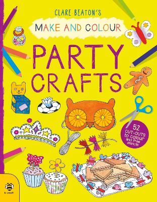 Book cover for Make & Colour Party Crafts