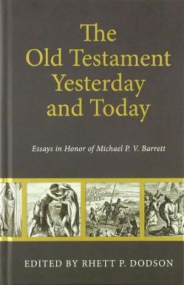 Book cover for Old Testament Yesterday and Today, The