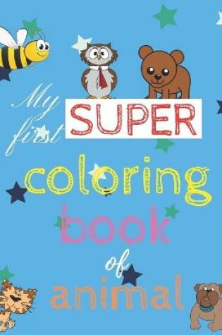 Cover of my first super coloring book