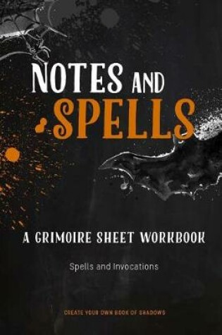 Cover of Note and Spells, a Grimoire Sheet Workbook