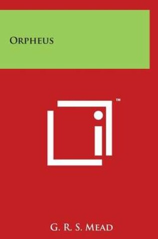 Cover of Orpheus